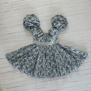 Pattern bubble sleeve Agua by Agua Bedita dress